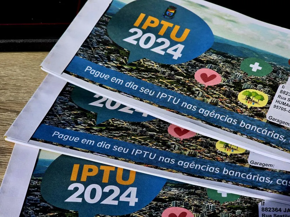 Prefeitura de Bento prorroga pagamento do IPTU para setembro