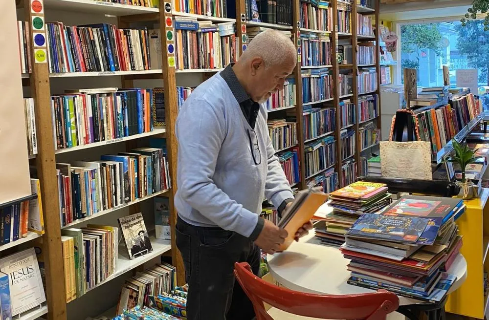 Livraria Dom Quixote é um dos pontos de doação da comunidade - Foto: Divulgação