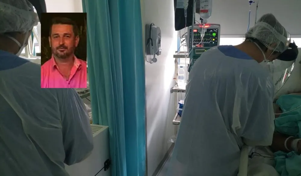 É grave estado de saúde de professor envolvido em acidente em Bento