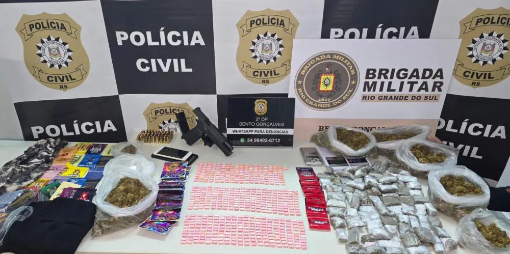 Ação desarticula um dos depósitos de traficantes na cidade - Foto: Polícia Civil/Divulgação