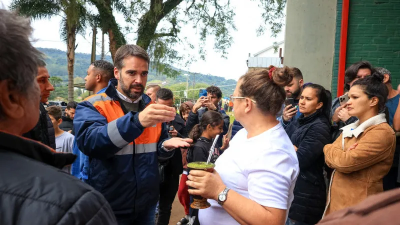 Governador estará em Bento Gonçalves no início da tarde - Foto: Gustavo Mansur/Secom/Divulgação
