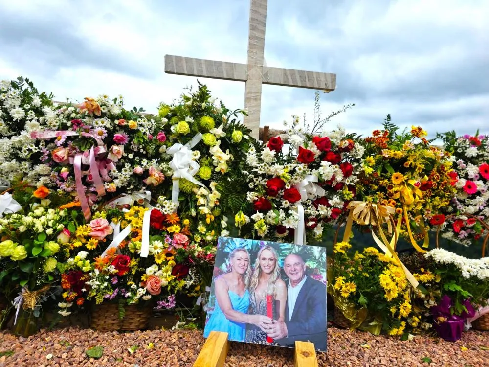 Homenagem está às margens da RSC 431, onde a família morava