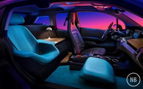 BMW transforma elétrico i3 em carro com sala de estar