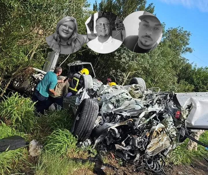 Carmem, André e Richard foram as vítimas fatais do acidente até o momento 