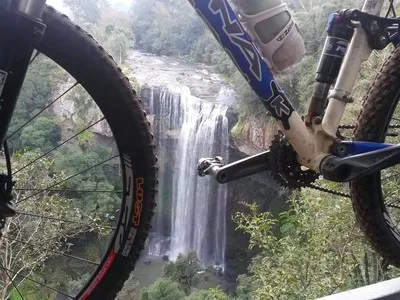 Rota do Salto vai levar os amantes do pedal até o Salto Ventoso - Foto: Moisés da Silva/Divulgação