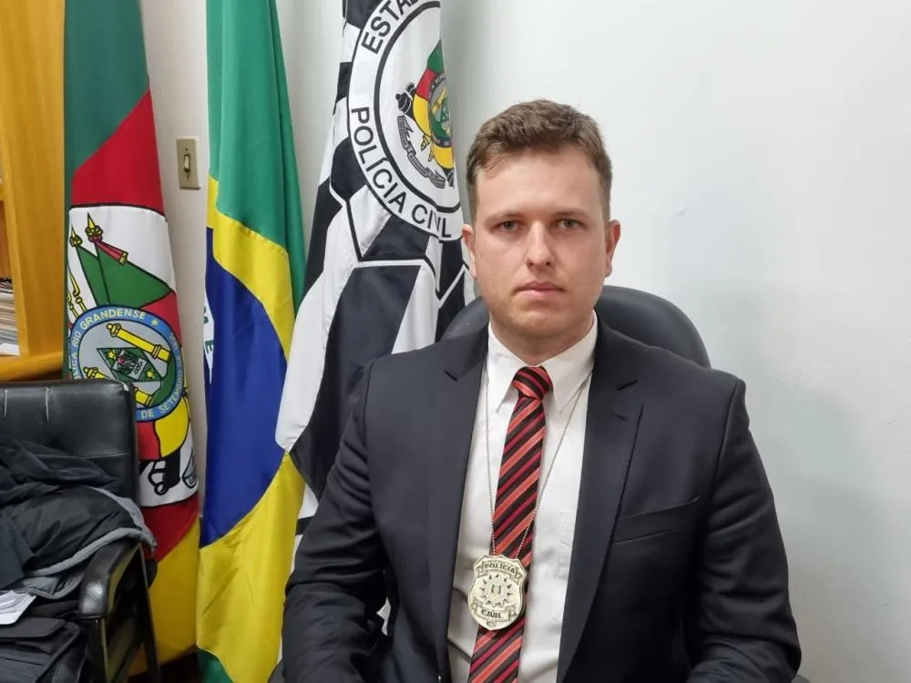 Delegado Fernando Cruz Alexandre informou que ficou comprovado que não houve latrocínio na morte do motorista de aplicativo - Foto: NB Notícias