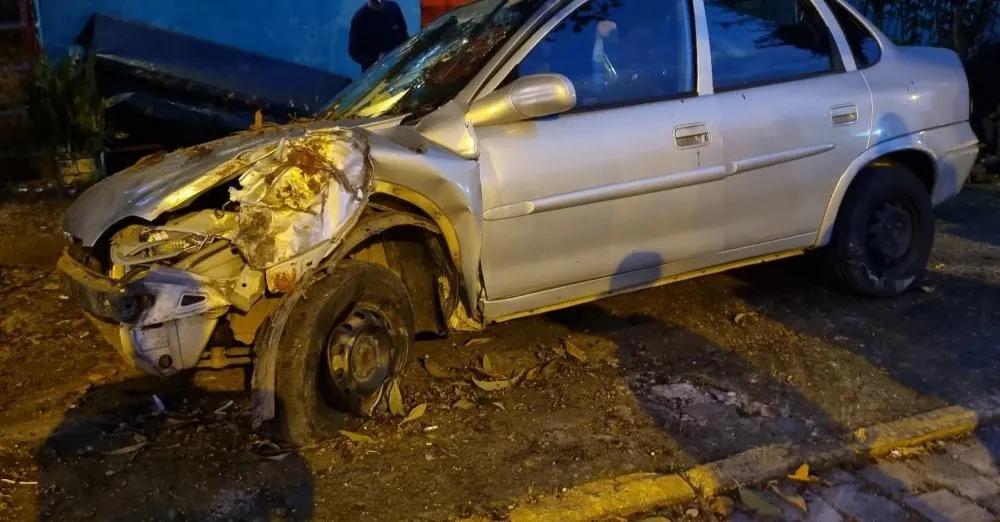 Motorista saiu correndo do local após o acidente - Foto: Rádio Difusora/Divulgação