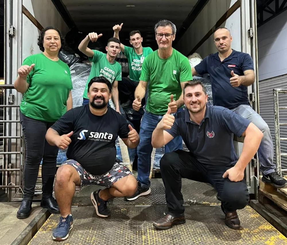 Caitá abraçou o RS em uma grande campanha de arrecadação