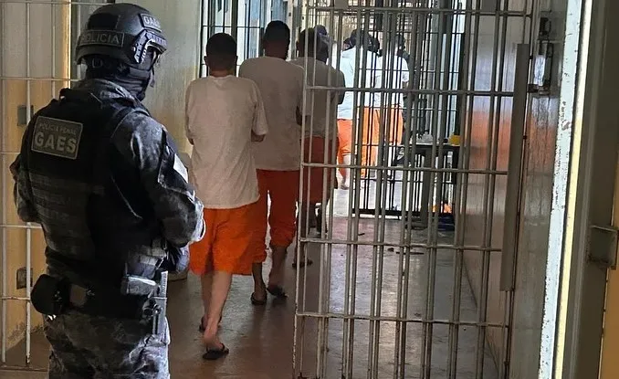 Todos os presos na operação foi recolhidos ao presídio - Foto: Susepe/Divulgação