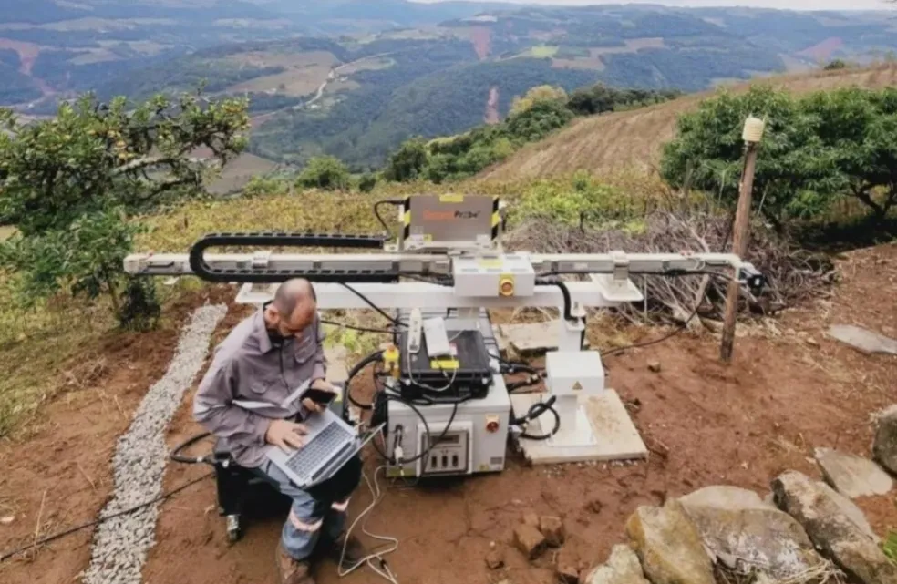 Radar geotécnico tem sido fundamental para evitar novas tragédias em Bento Gonçalves - Foto: Divulgação