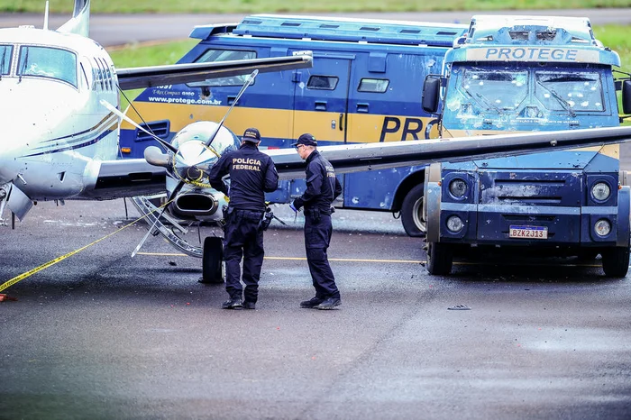 Investigação do assalto ficou a cargo da Polícia Federal/Neimar De Cesero/Agência RBS/Divulgação