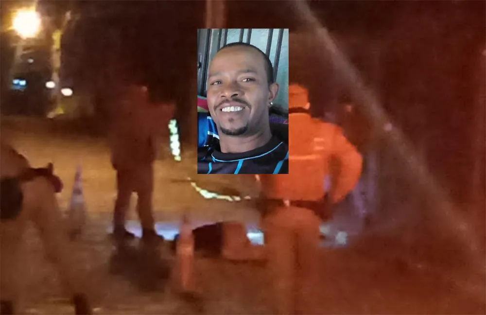 Emersom Baltazar (foto menor) tinha 43 anos e não possuía antecedentes criminais - Foto: Divulgação