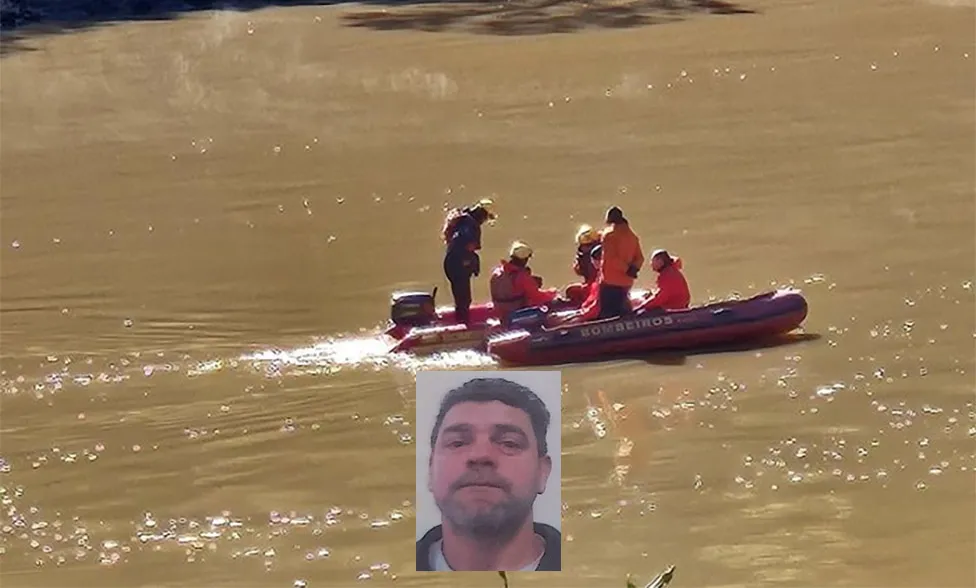 Corpo de Antonio Lotis ainda não foi encontrado - Foto: Corpo de Bombeiros/Divulgação