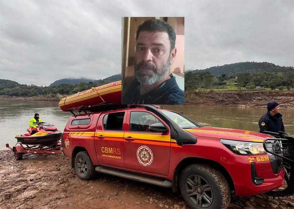 Localizado corpo de homem desaparecido nas águas do Rio das Antas