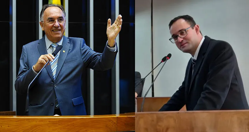 Paulo Caleffi e Diogo Siqueira são os pré-candidatos já definidos até o momento - Fotos: Divulgação