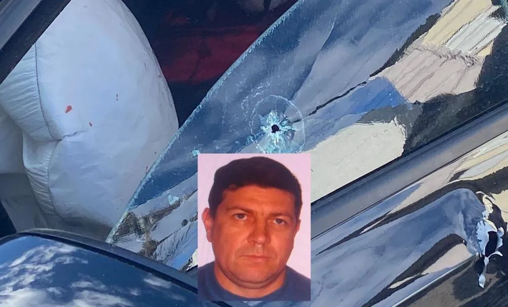 Disparam atingiram Márcio Duarte dentro do automóvel em movimento - Foto: Divulgação