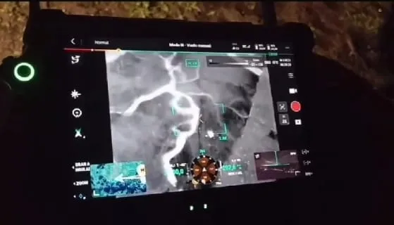 Drone do Corpo de Bombeiros de Bento ajuda a encontrar desaparecido