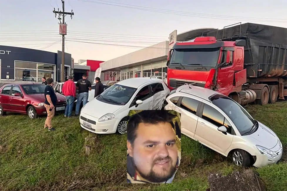 Morre motorista que sofreu mal súbito enquanto dirigia caminhão