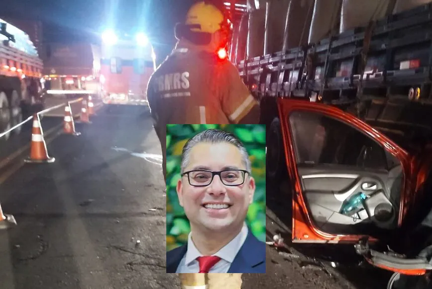 Pastor Lisandro Bacedonio tinha 46 anos e era natural de Porto Alegre - Foto: Corpo de Bombeiros/Divulgação