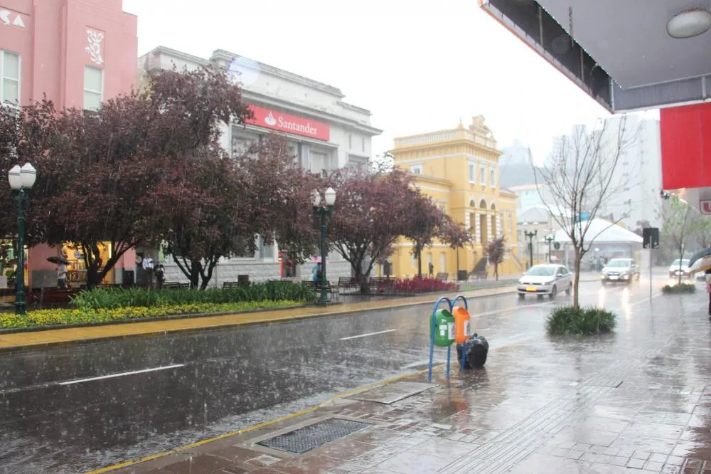 Semana será de chuva constante em Bento Gonçalves
