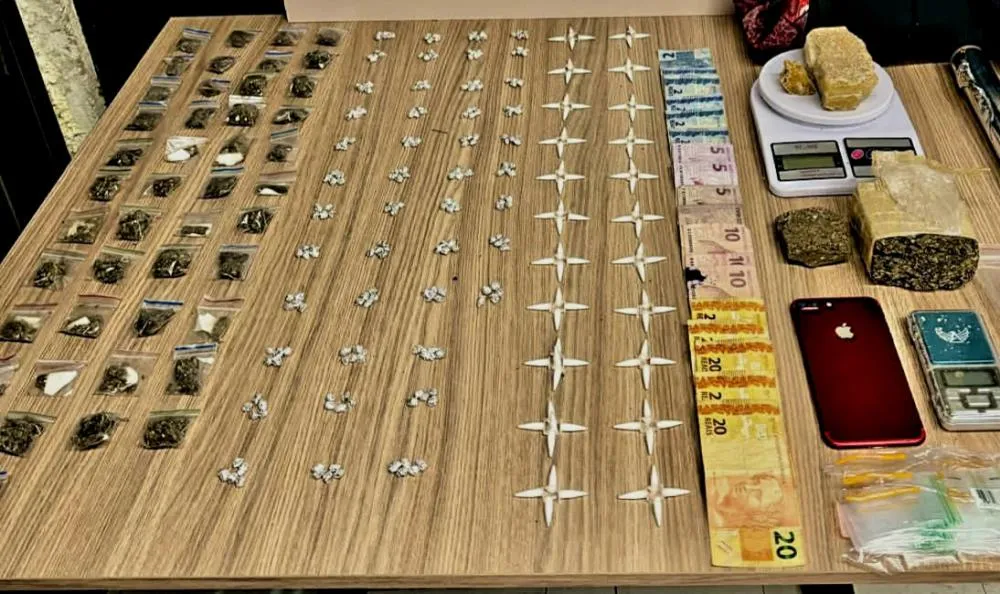 Mais um menor de idade é preso por tráfico em Bento