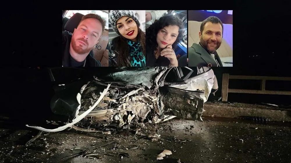 Quatro pessoas morrem em grave acidente com três veículos