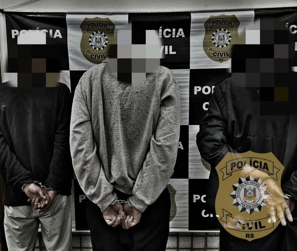 Polícia Civil prende três homens com mais de 40 quilos de maconha