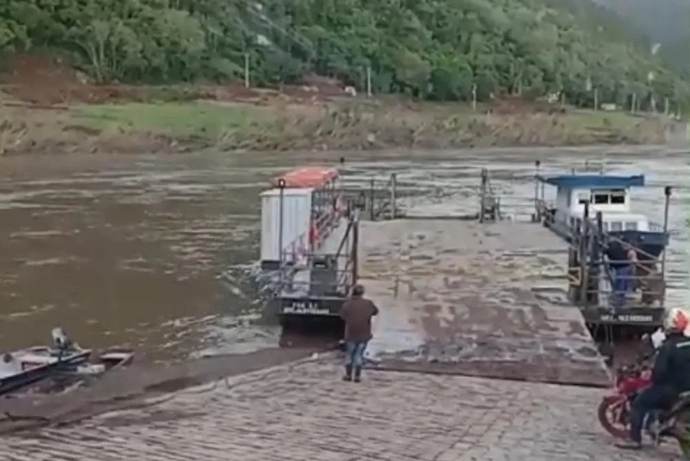 Travessia da Balsa em São Valentim do Sul está suspensa