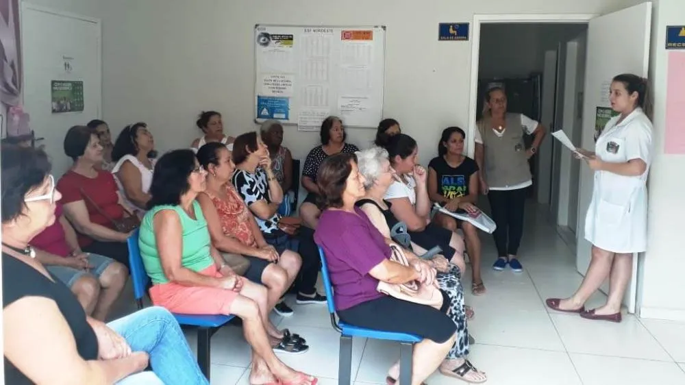 Postos de Saúde de Bento realizam palestras preventivas do Outubro Rosa