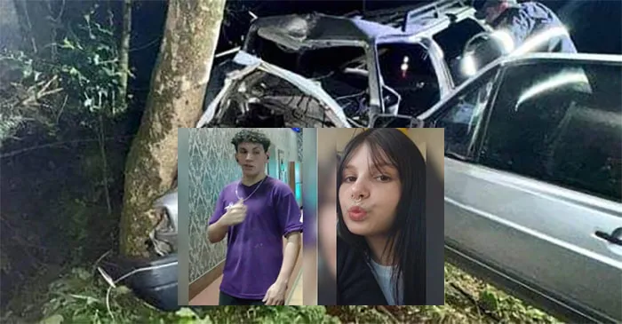 Morte dos adolescentes Tarso e Taís comoveu a comunidade em Passo Fundo - Fotos: Divulgação