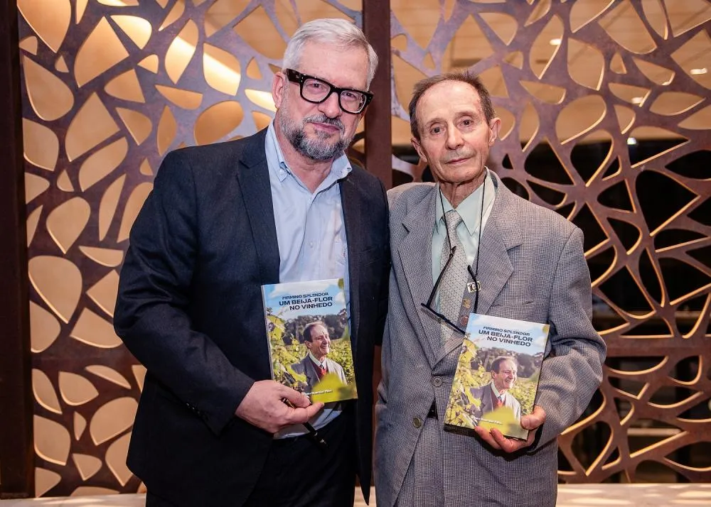 Mestre Firmino Splendor ganha livro que conta sua trajetória no mundo do vinho
