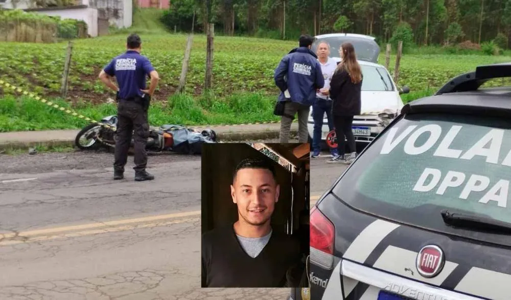 Homem morre após ter motocicleta atingida por automóvel em Caxias do Sul