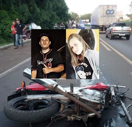 Gabriel Alves e Morgana Sacon eram moradores da cidade de Três Arroios