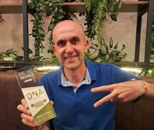 Márcio Ferrari está há 8 anos na Jeep e agora é campeão de vendas do Brasil - Foto: