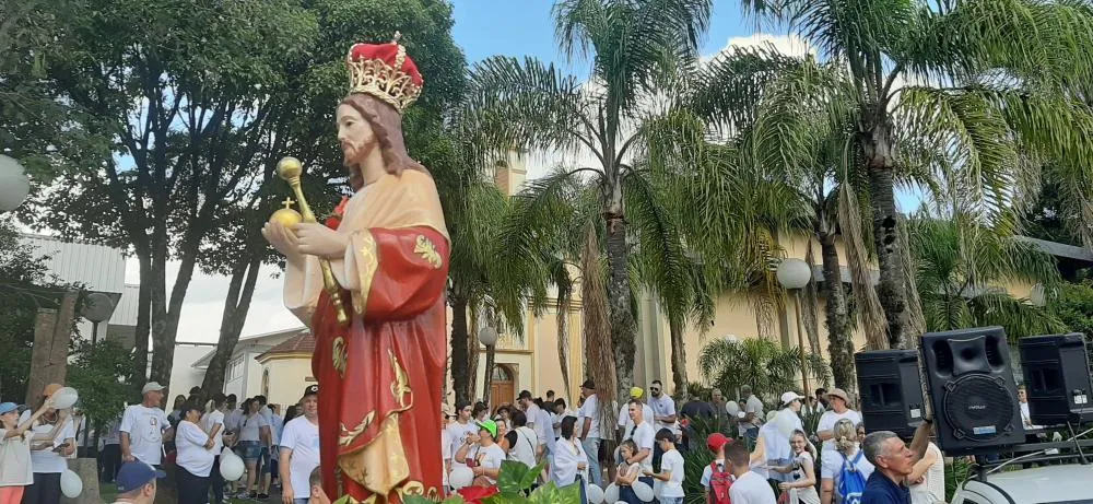 Homenagens a Cristo Rei estão acontecendo ao longo do mês de novembro - Foto: Divulgação