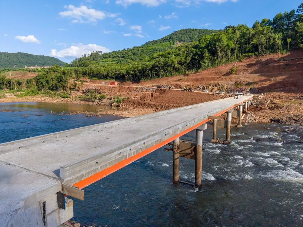 Inauguração da nova ponte entre Cotiporã e Dois Lajeados é adiada