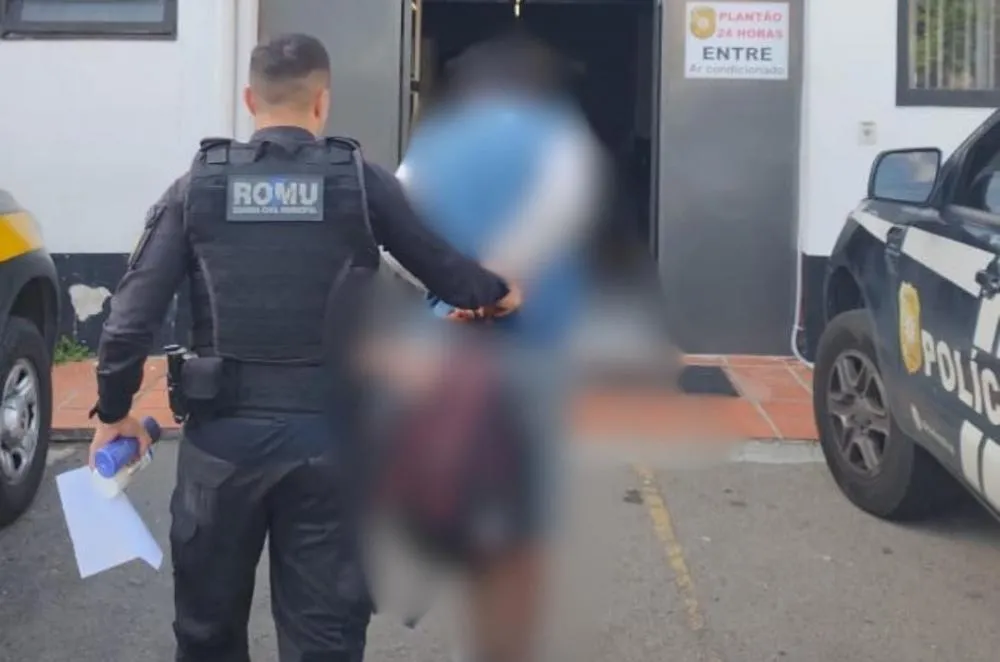 Homem preso novamente é um velho conhecido dos órgãos de segurança - Fotos: GCM/Divulgação