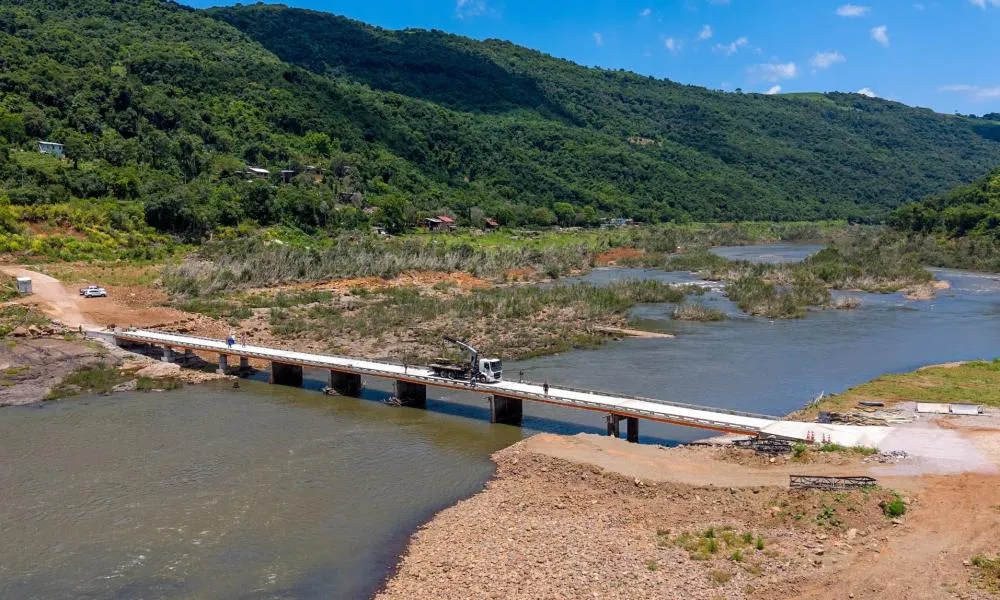 Ponte entre Bento e Cotiporã é liberada nesta terça-feira, 24