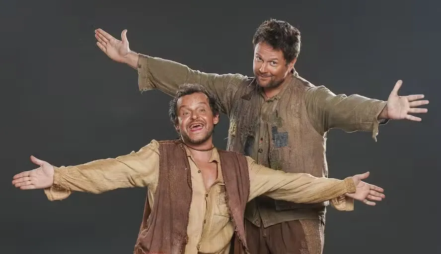 João Grillo e Chicó estão de volta para mais uma aventura - Foto: Laura Campanella/Divulgação