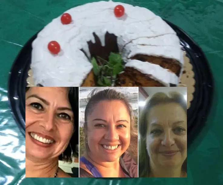 Maida, Tatiana e Neuza foram as vítimas fatais após comerem o bolo com arsênio - Fotos: Divulgação
