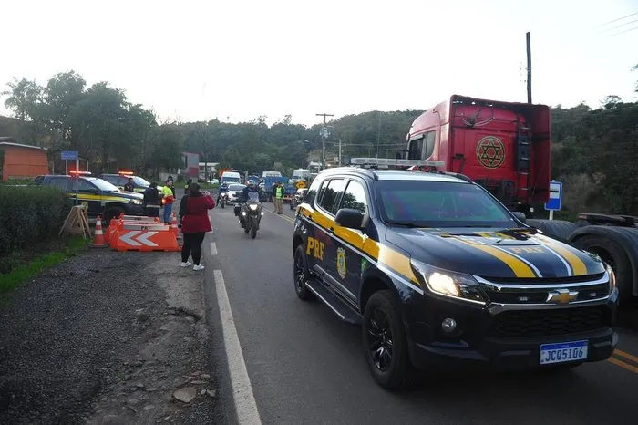 BR-470 é fechada entre Bento Gonçalves e Veranópolis devido às fortes chuvas