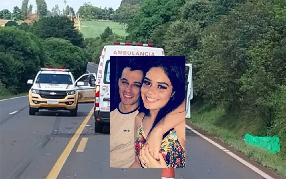 Guilherme e Janaína tinham 23 e 19 anos e perderam a vida no acidente - Foto: João Victor Lopes/Rádio Uirapuru/Especial