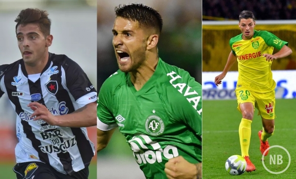 Josemar Gonçalves/Botafogo-PB; Nelson Almeida/Getty Images; FC Nantes