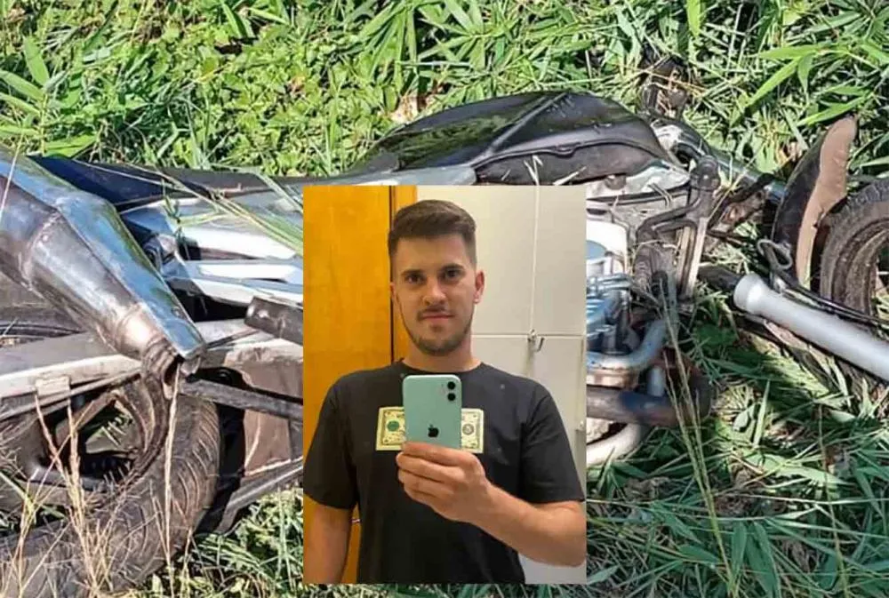 Jovem morre em acidente com motocicleta na manhã deste sábado
