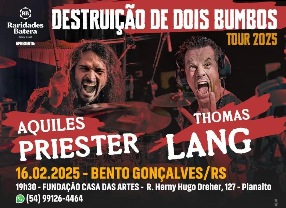 Bento Gonçalves entra na rota de shows internacionais em 2025