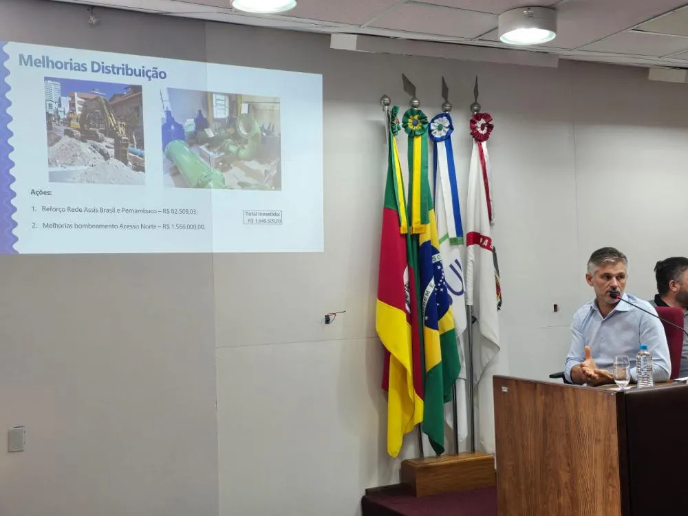 Superintendente Lutero Cassol destacou que problemas devem ser resolvidos com as obras que estão sendo realizadas - Foto: NB Notícias