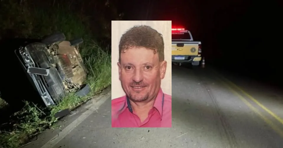Homem morre em capotamento de veículo entre Cotiporã e Veranópolis