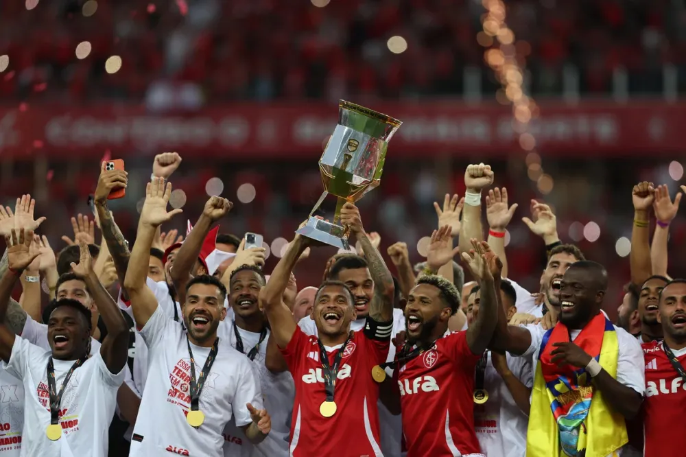 Internacional chegou aos 46 títulos gaúchos na história - Foto: Jeferson Botega/RBS/Especial