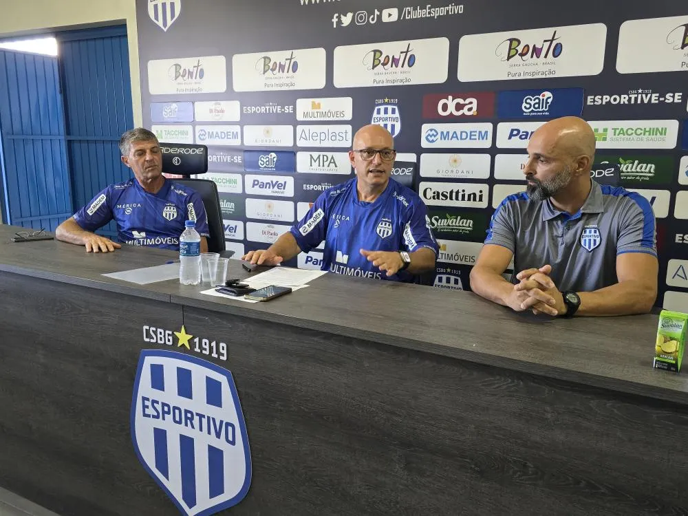 Técnico Alê Menezes e diretoria têm a missão de formar o elenco do Esportivo para a disputa da Série A2 - Foto: NB Notícias/Especial