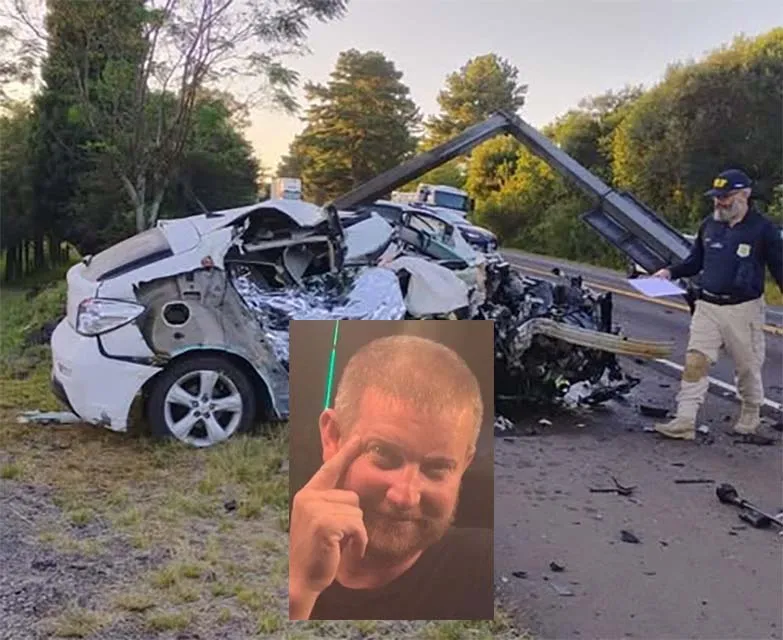 Identificado motorista que morreu em acidente na BR-470